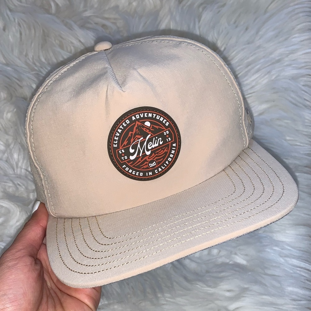 MELIN Limited Edition Hydro Eagle Tan Trucker Hat